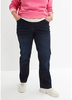 Straight jeans met mid waist, bonprix