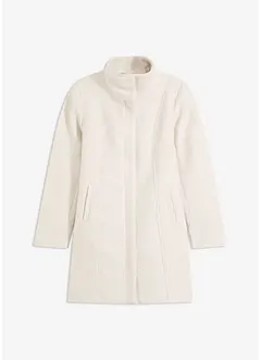 Korte coat van bouclé, bonprix