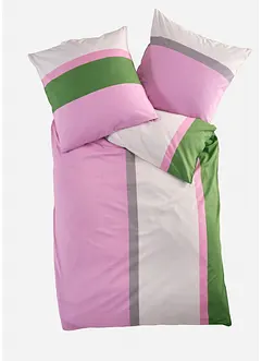 Dekbedovertrek met colorblock motief, bonprix