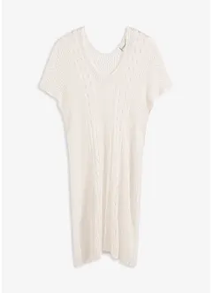 Strandjurk in gehaakte look van soepele viscose, bonprix