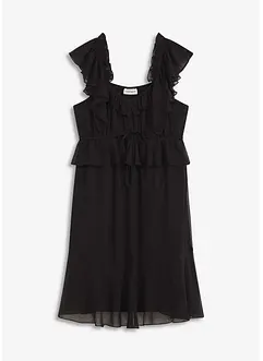 Jurk van chiffon in A-lijn, bonprix