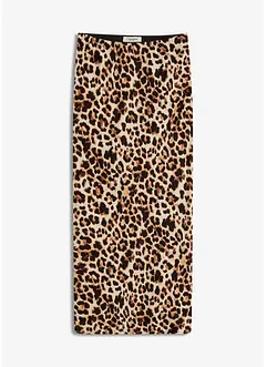 Midi rok van soepele viscose, bonprix