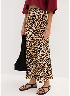 Midi rok van soepele viscose, bonprix