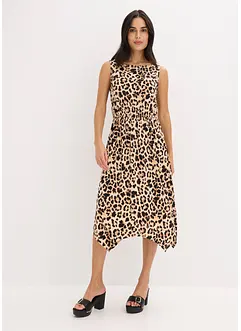 Gedessineerde jersey jurk, bonprix
