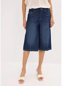 Jeans bermuda mid waist, low stretch, bonprix
