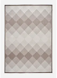 Dubbelzijdig binnen- en buitenkleed met grafisch patroon, bonprix