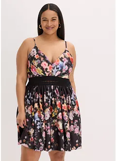 Mini jurk met gehaakte inzet, bonprix