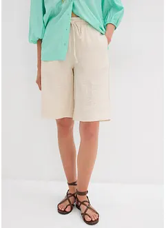 Bermuda van soepele viscose, bonprix