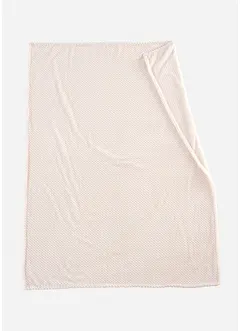 Fleece plaid met een honingraatstructuur, bonprix