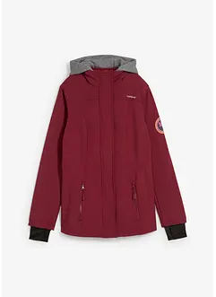 Lange softshell jas in layerlook, waterafstotend, bonprix