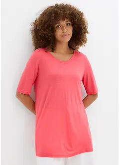 Longshirt van soepele viscose, bonprix