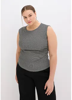 Shirt met plooitjes, bonprix