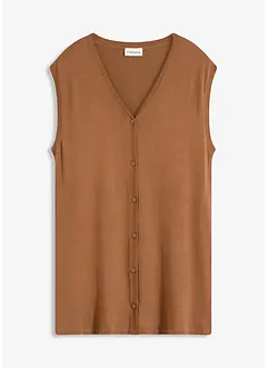 Fijn gebreid vest, bonprix