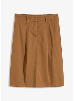 Midirok in een katoenmix, bonprix