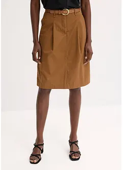 Midirok in een katoenmix, bonprix