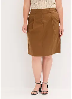 Midirok in een katoenmix, bonprix