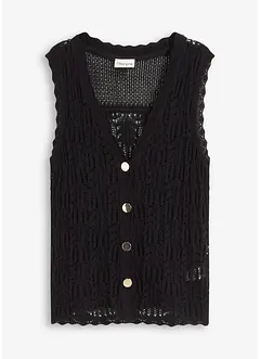 Ajour vest, bonprix