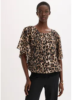 Chiffon tuniekblouse, bonprix