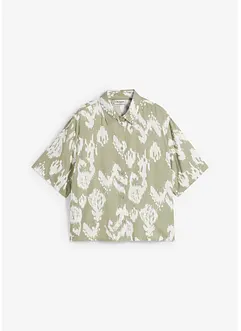 Viscose blouse met korte mouwen, bonprix