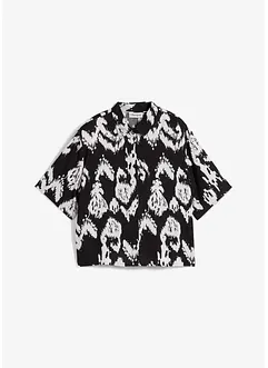 Viscose blouse met korte mouwen, bonprix