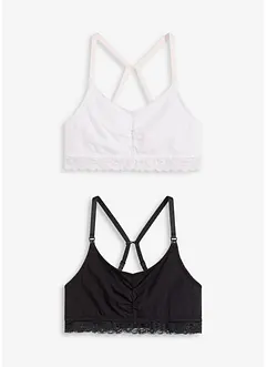 Voedingsbh zonder beugels (set van 2), bonprix