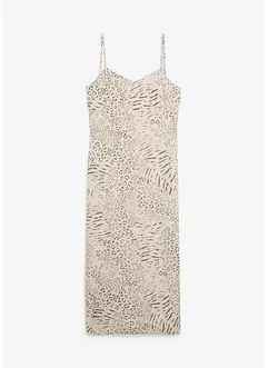 Jurk met spaghettibandjes van soepele viscose, bonprix