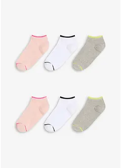 Sneakersokken met biologisch katoen (6 paar), bonprix