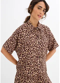 Overhemdblouse van soepele viscose, bonprix