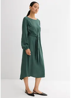 Midi jurk van fijne viscose, bonprix