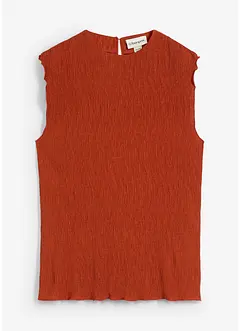 Top van gestructureerde crinkle, bonprix