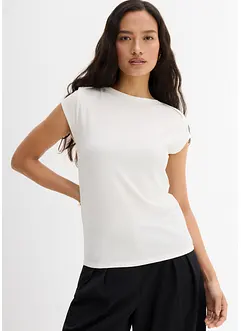 Geribde top van een zachte modalmix, bonprix