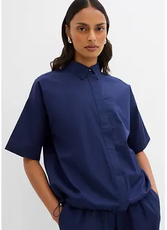 Oversized blouse van katoen, bonprix