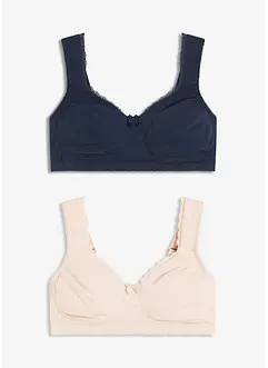 Minimizer T-shirt bh zonder beugels (set van 2), bonprix