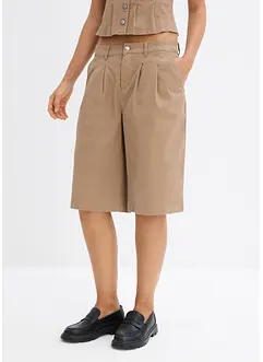 Lange bermuda in een elastische katoenmix, bonprix