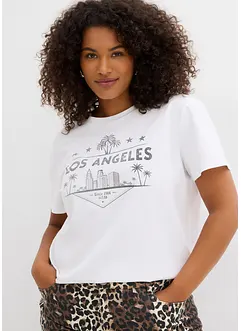 Kort T-shirt van jersey, bonprix