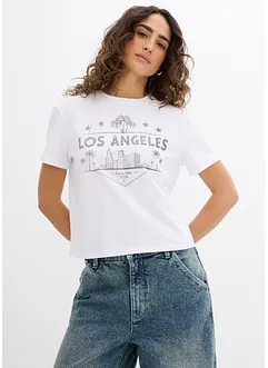 Kort T-shirt van jersey, bonprix