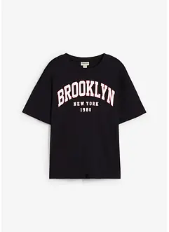 T-shirt en korte broek van zwaar biologisch katoen (2-dlg. set), bonprix