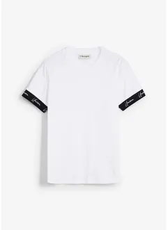 T-shirt van puur biologisch katoen, slim fit, bonprix