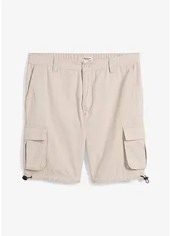 Cargo bermuda met comfortabele band, regular fit, bonprix