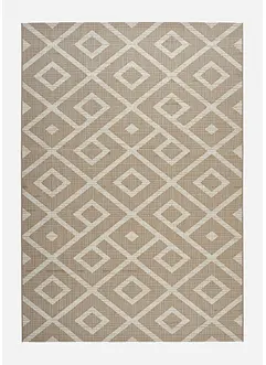 Binnen- en buitenkleed met grafisch patroon, bonprix