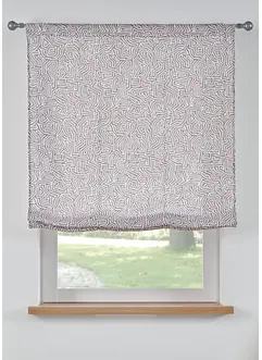 Vouwgordijn met grafische print, bonprix