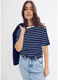 T-shirt van zwaar biologisch katoen, bonprix