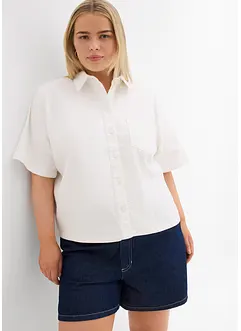 Spijkerblouse, loose fit, bonprix