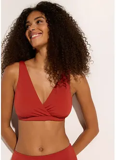 Bralette bikinitop met V-hals, bonprix