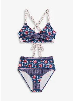 Bralette bikini (2-dlg. set) in wikkellook, bonprix