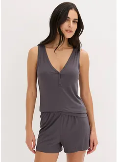 Shortama van zacht ribmateriaal, bonprix