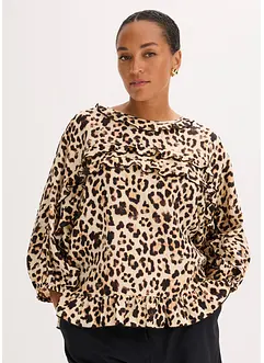 Blouse van een fijne viscosemix, bonprix