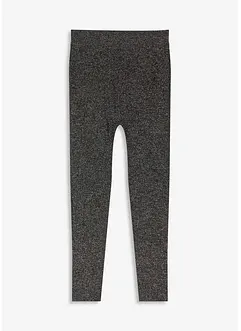 Thermo legging van glittergaren, bonprix