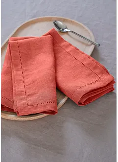Linnen servetten (set van 2), bonprix