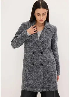 Korte jas in wollen look, bonprix
